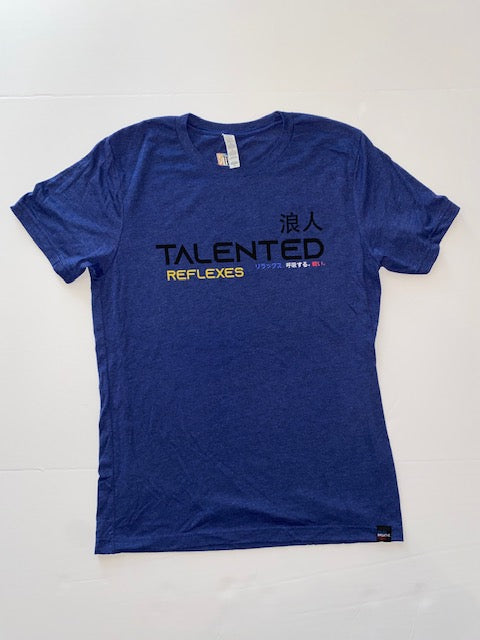 Talented Reflexes D10 Unisex T-Shirt - Navy