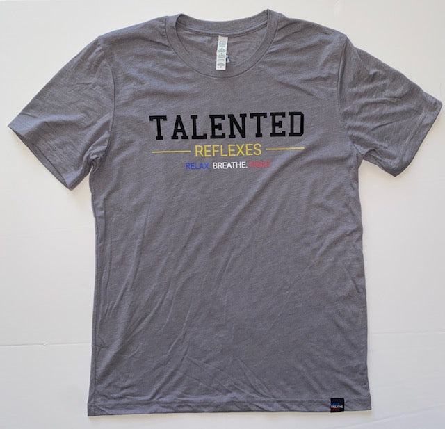 Talented Reflexes D7 Unisex T-Shirt - Storm Grey