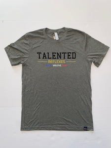 Talented Reflexes D7 Unisex T-Shirt - Military Green