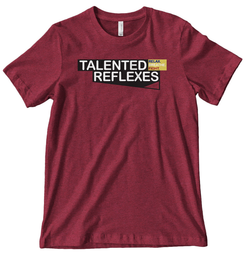 Talented Reflexes D4 T-Shirt - Cardinal