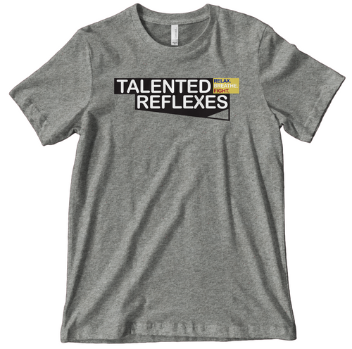 Talented Reflexes D4 T-Shirt  - Grey